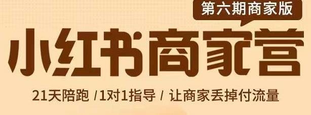 贾真-小红书商家营第6期商家版，21天带货陪跑课，让商家丢掉付流量-上品源码网