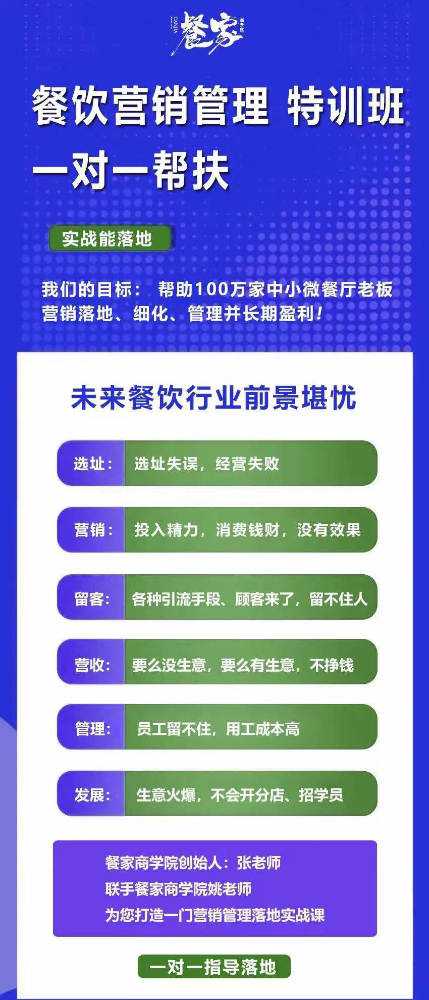 图片[1]-餐饮营销管理特训班：选址 营销 留客 营收 管理 发展-上品源码网