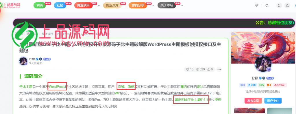 WordPress文章中自动添加关键词链接，协助收录内页优化SEO-上品源码网